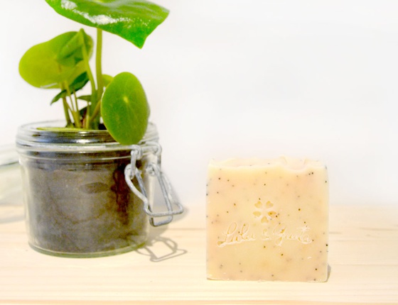 Savon artisanal Sésame - Litsée citronnée local