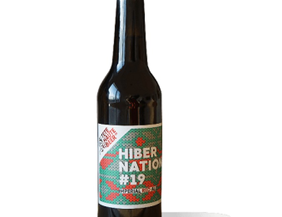 Bière de Noël "Hibernation 19" 33cl bio & locale