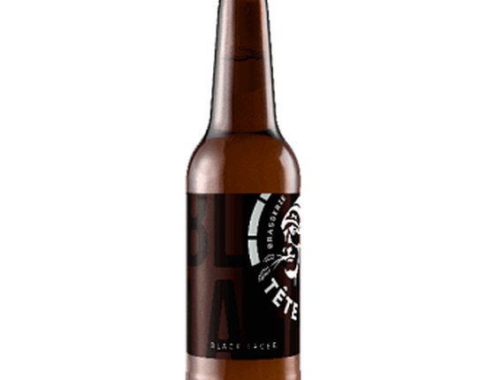 Bière noire "Black Lager" 33cl bio & locale
