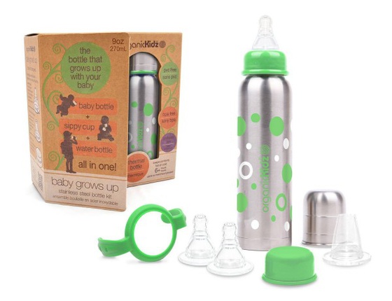 Kit évolution biberon en inox isotherme 270ml