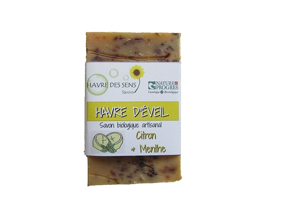 Savon artisanal "Havre d'éveil" local