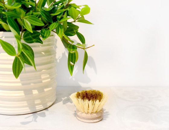 Recharge brosse vaisselle fibre et laiton