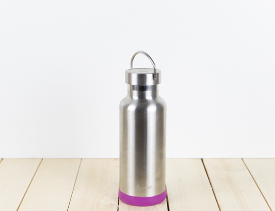 Bouteille inox tout terrain 500ml couleur acier