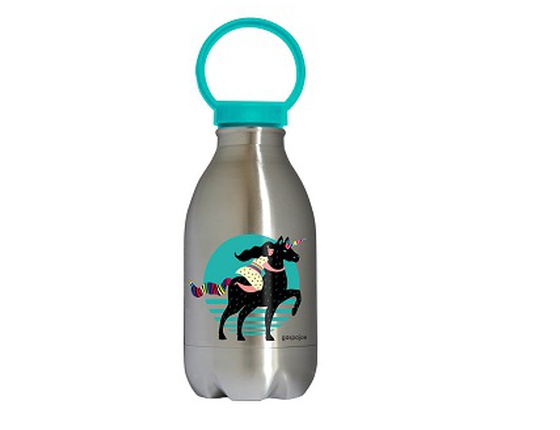 Gourde inox 450 ml Loopy Licorne