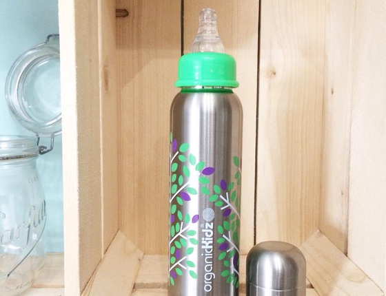 Biberon isotherme en inox 270ml