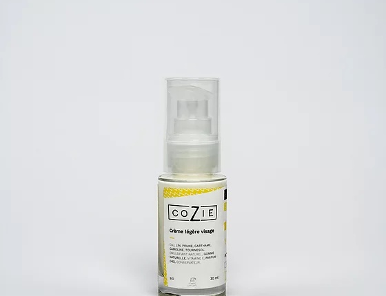 Crème légère Cozie pour le visage