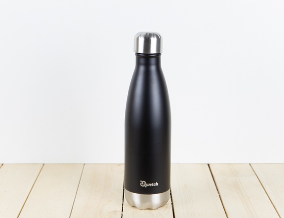 Bouteille inox 500ml couleur noire