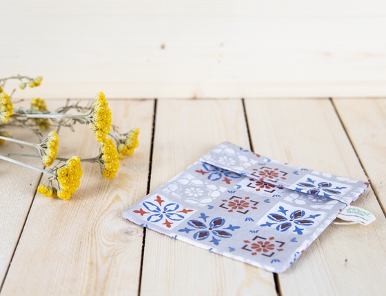 Pochette cirée pour savons