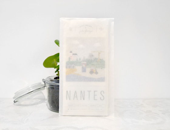 Map "City Guide nantais" Julie Flamingo