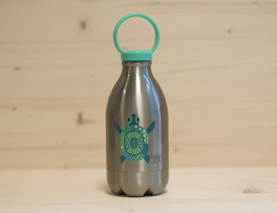 Gourde en inox 450ml Loopy tortue