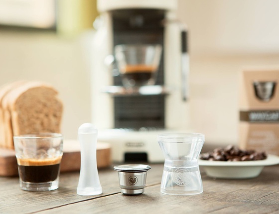 Capsules à café en inox - kit 2 capsules
