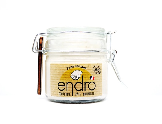 Dentifrice pâte au citron
