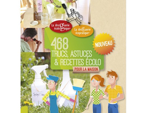 Livre Cahier 468 Trucs, astuces et recettes écolo