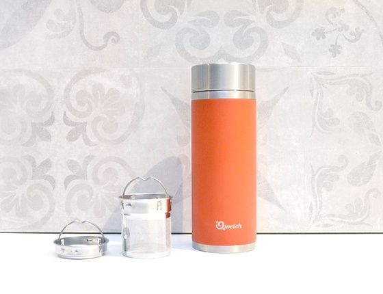 Théière isotherme en inox 400 ml