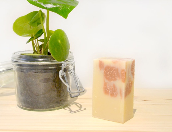 Savon artisanal "Havre de douceur" local