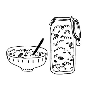 Céréales, biscuits & petit-déjeuner