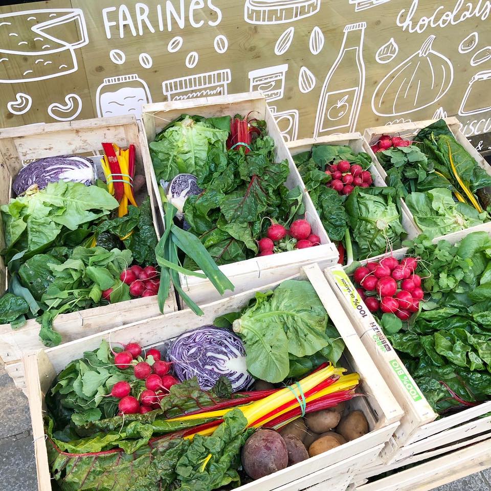 Distribution de paniers de légumes bio locaux Ô Bocal Boutique