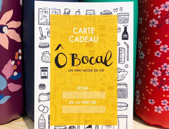 Carte cadeau Ô Bocal 100€