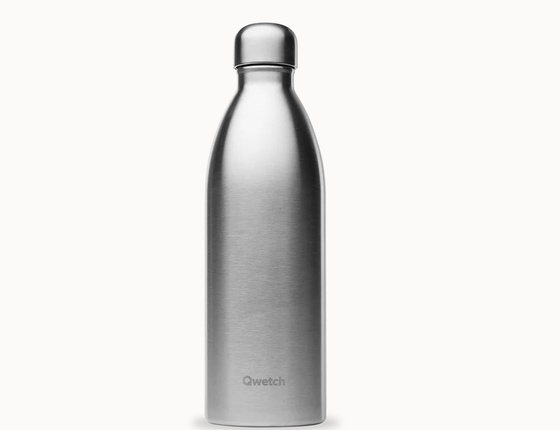 Bouteille simple paroi One Qwetch 1000ml inox