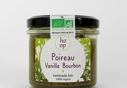 Tartinade bio & locale 100% végétale "Poireau à la Vanille Bourbon"