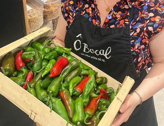 Piment Gorria bio & local