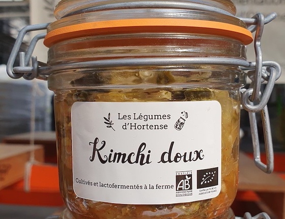 Kimchi doux bio & local