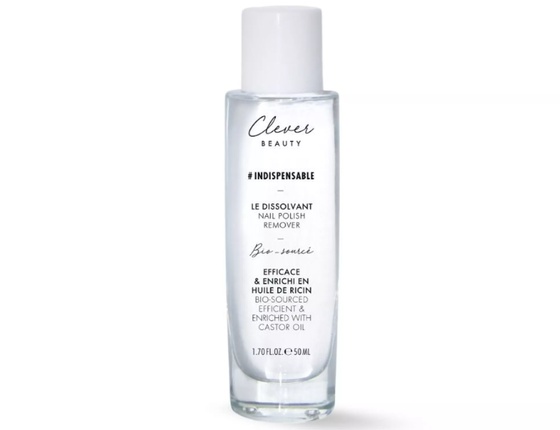 Dissolvant naturel pour vernis à ongles & consigné Clever Beauty