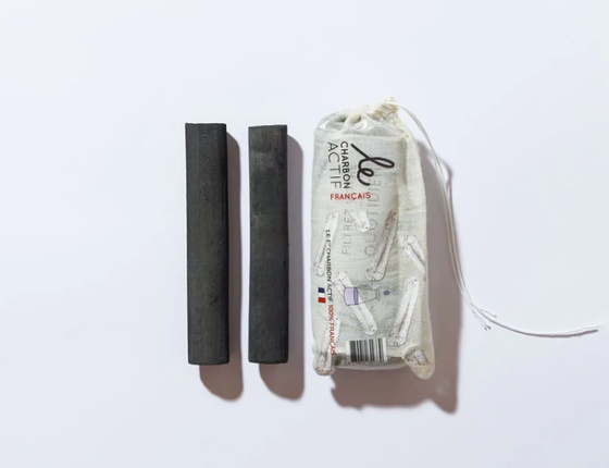 Charbon actif français - lot de 2