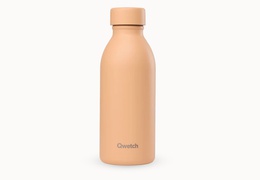 Bouteille isotherme Icon Qwetch 500 ml - orange abricot