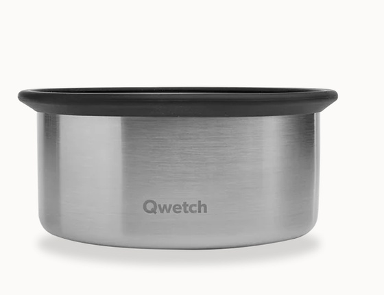 Boîte repas micro-ondes Qwetch 900ml inox