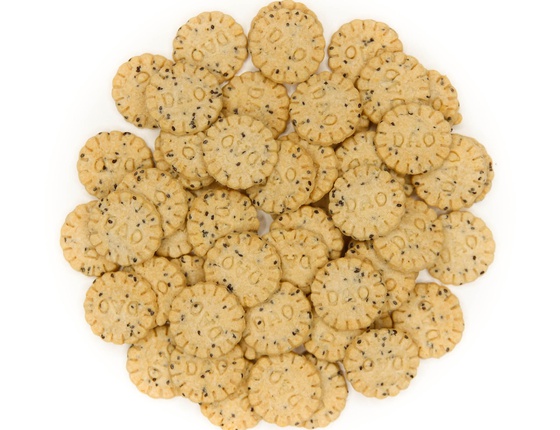Biscuits apéro bio au Parmesan AOP & graines de chia
