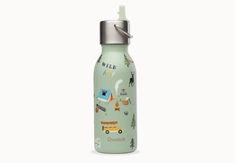 Bouteille isotherme enfant Qwetch 350 ml - vert tilleul