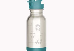 Bouteille inox enfant Gaspajoe 400ml - pandas