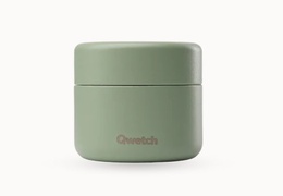 Mini boîte inox Qwetch routine box - vert tilleul