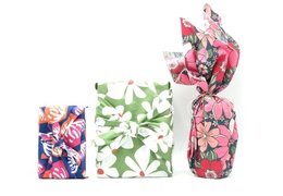 Furoshiki (emballage cadeaux réutilisable en tissu) - taille M