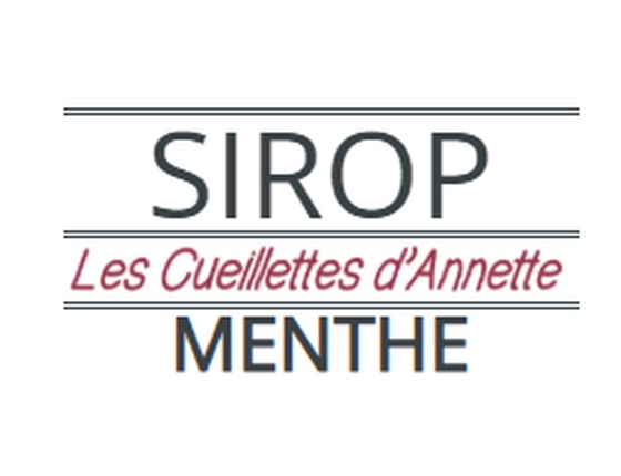 Sirop de menthe local