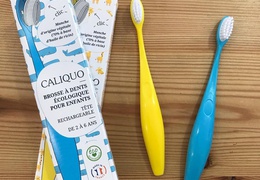 Brosse à dents rechargeables pour enfants Caliquo - bleue