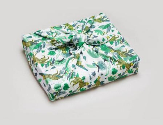 Furoshiki emballage cadeau réutilisable motif Wild