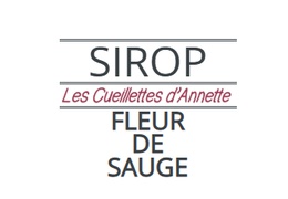 Sirop de fleur de sauge local
