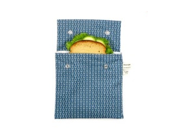 Pochette à sandwich - bleue