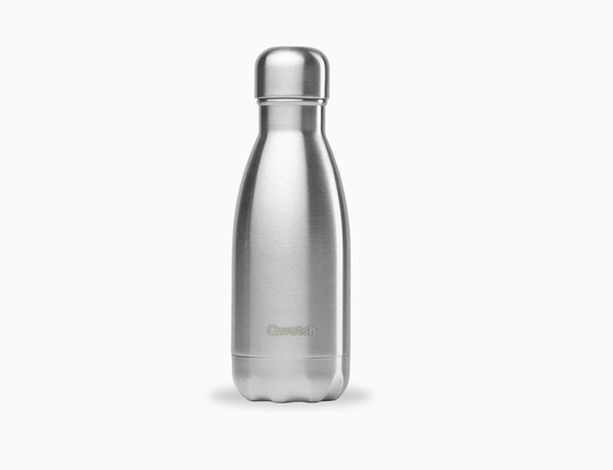 Bouteille isotherme Originals Qwetch 260ml inox
