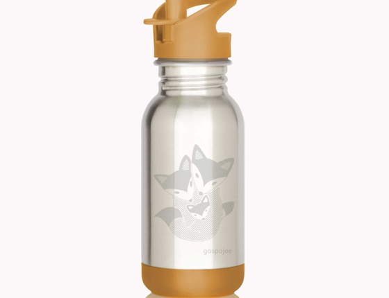 Bouteille inox enfant Gaspajoe 400ml - renard