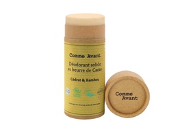 Déodorant en stick Comme Avant : parfum cédrat & bambou