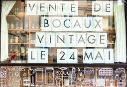 Grande vente de bocaux vintage le samedi 24 mai 2025