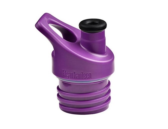 Bouchon sport violet pour gourdes & bouteilles Klean Kanteen