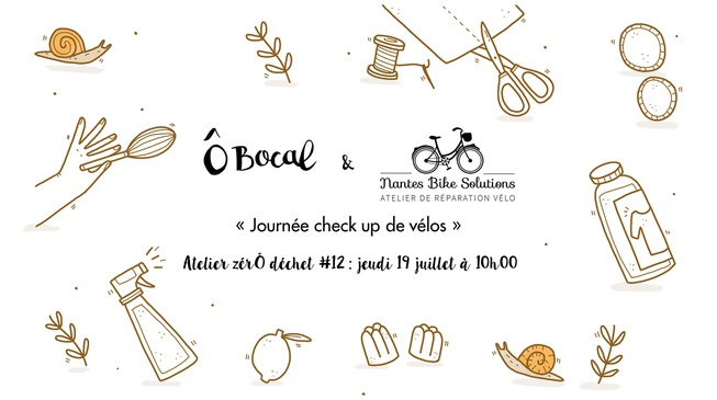 Atelier zérÔ déchet #11 : Journée check up de vélos !