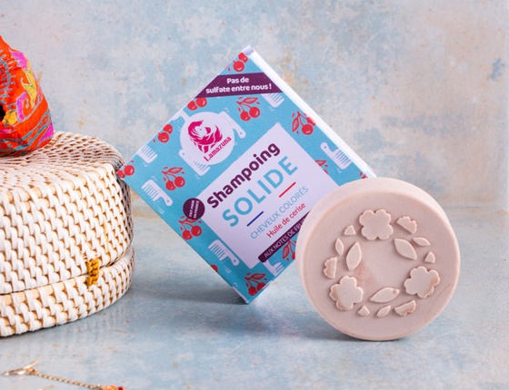 Shampooing solide Lamazuna pour cheveux blonds sans huile essentielle
