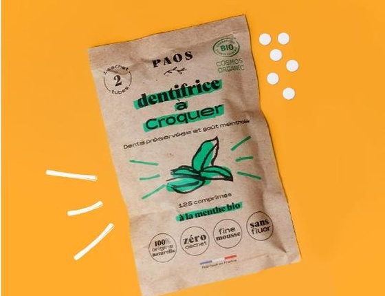 Dentifrice à croquer : la recharge en vrac