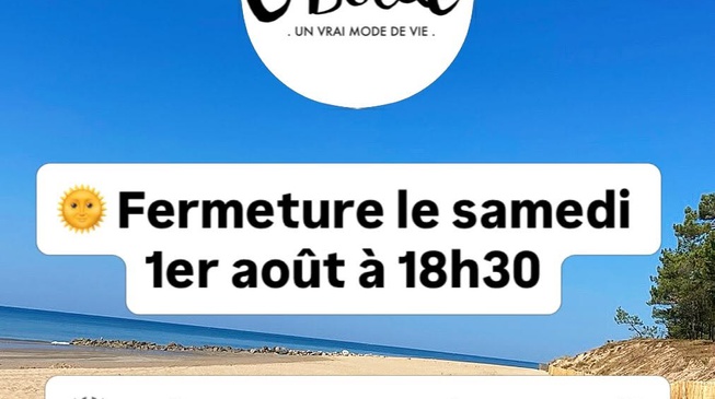 Vacances d'été 2026