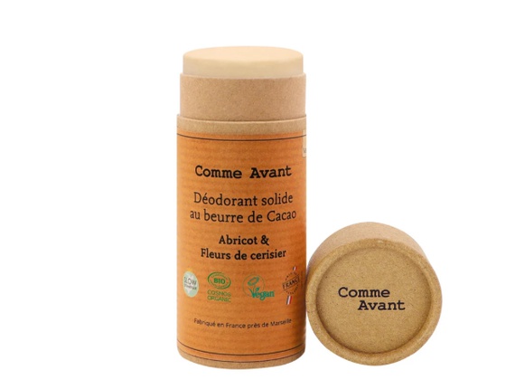 Déodorant en stick Comme Avant : parfum abricot & cerisier